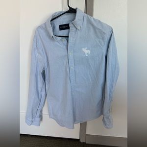 Blue classic Oxford shirt from Abercrombie&Fitch